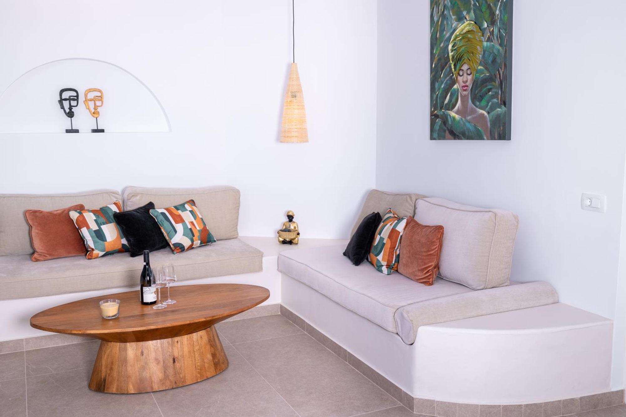Sn Santorini Apartments Kamari  Bagian luar foto
