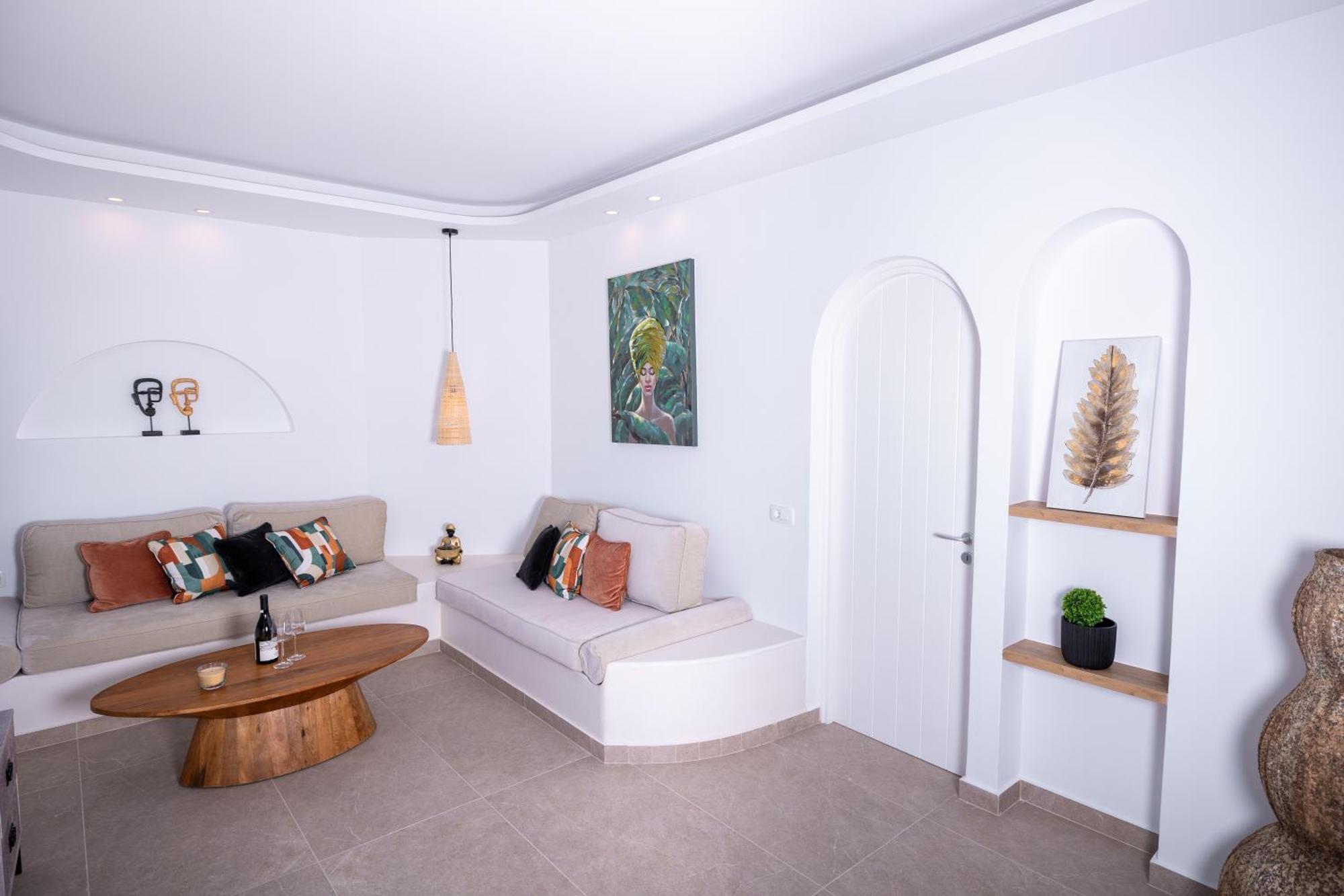 Sn Santorini Apartments Kamari  Bagian luar foto