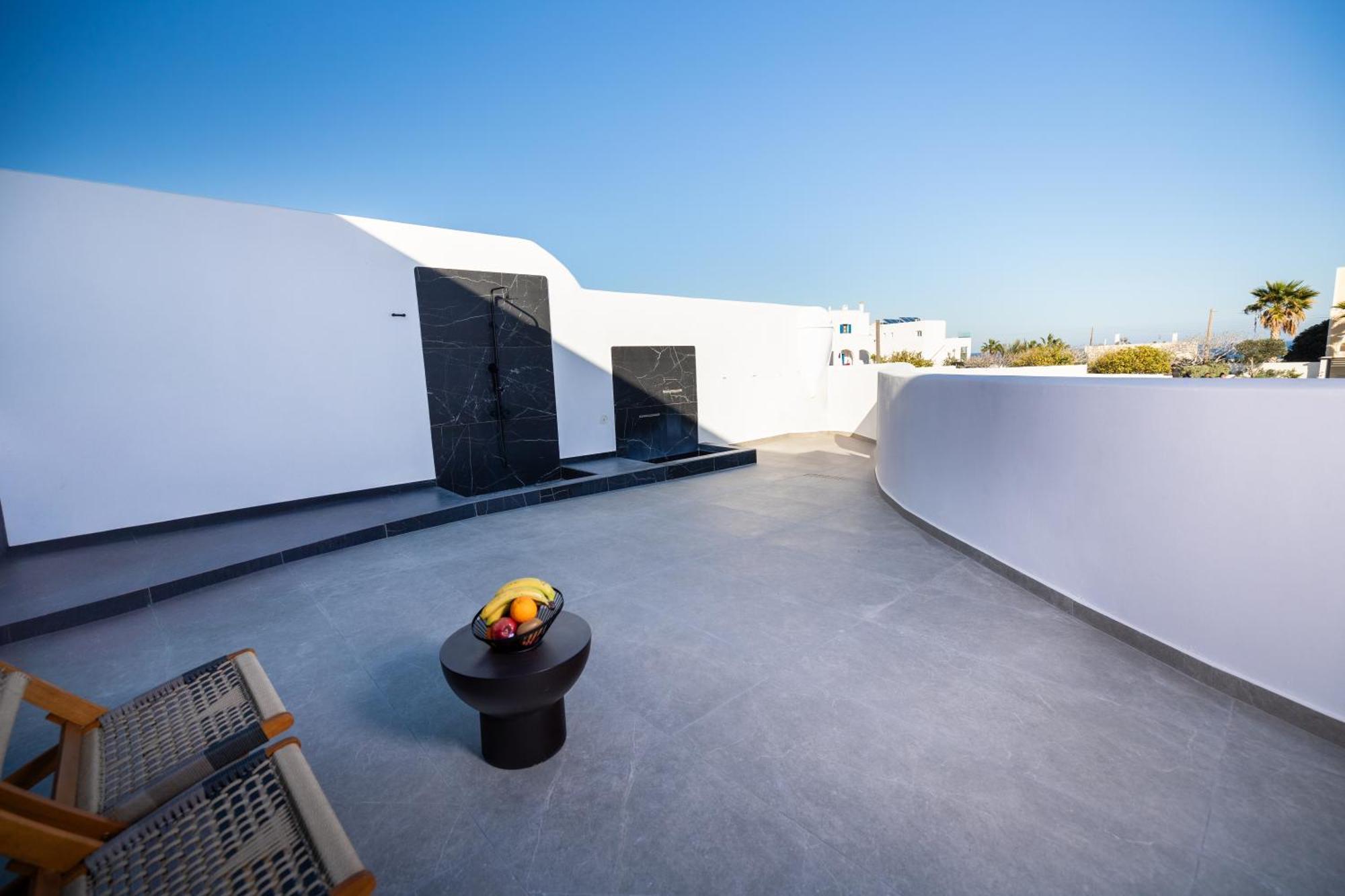 Sn Santorini Apartments Kamari  Bagian luar foto
