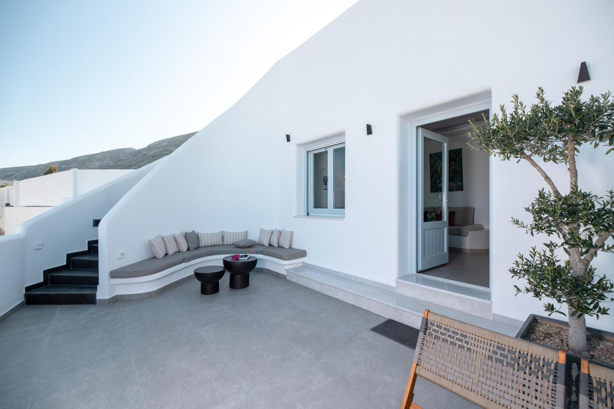 Sn Santorini Apartments Kamari  Bagian luar foto